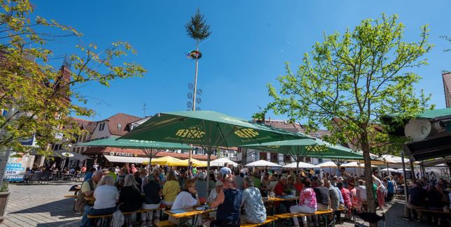 Gemeinsam feiern und sich austauschen, das Treffen der Sindelfinger Jahrgänge am 1. Mai hat Tradition.